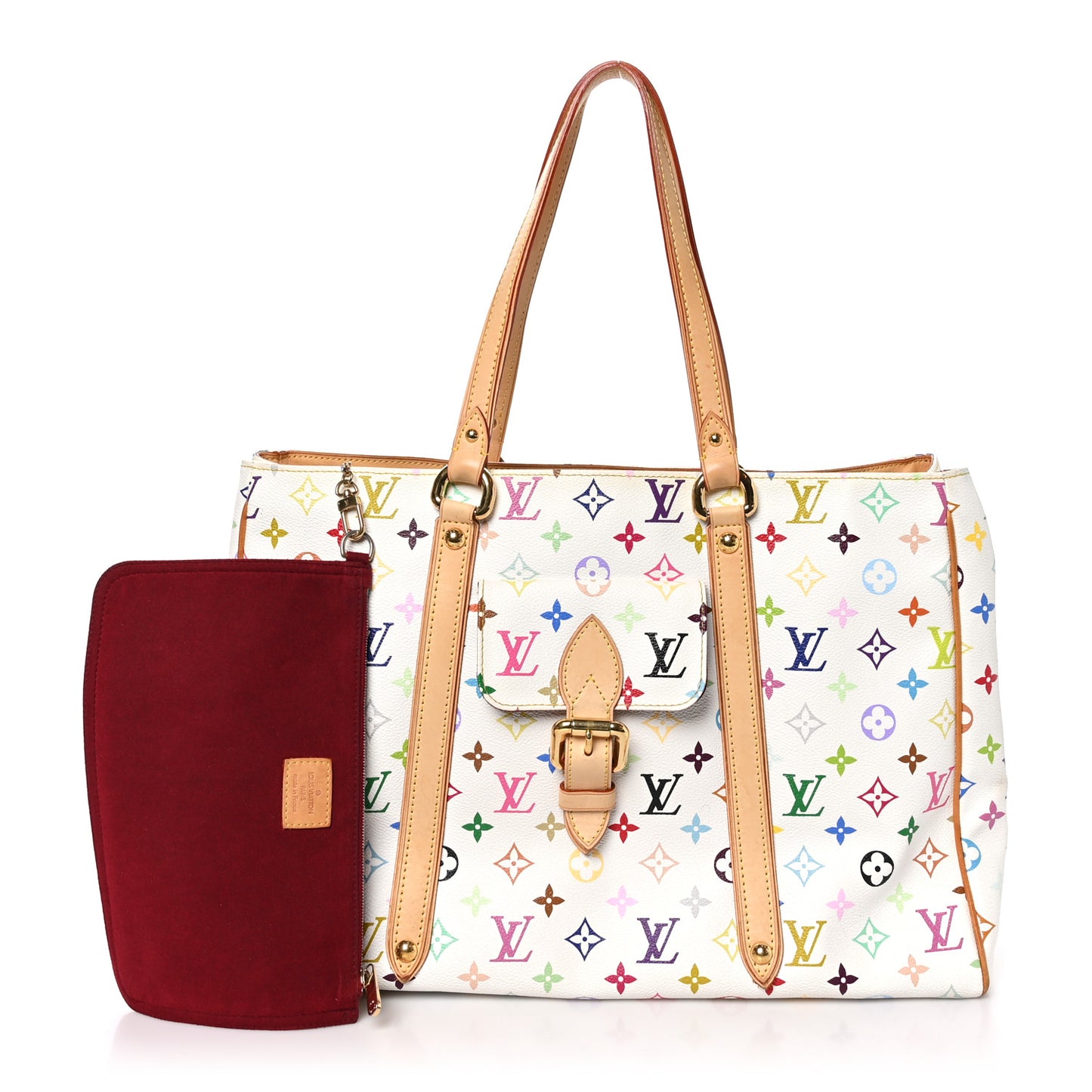 Monogram Multicolor Aurelia GM White