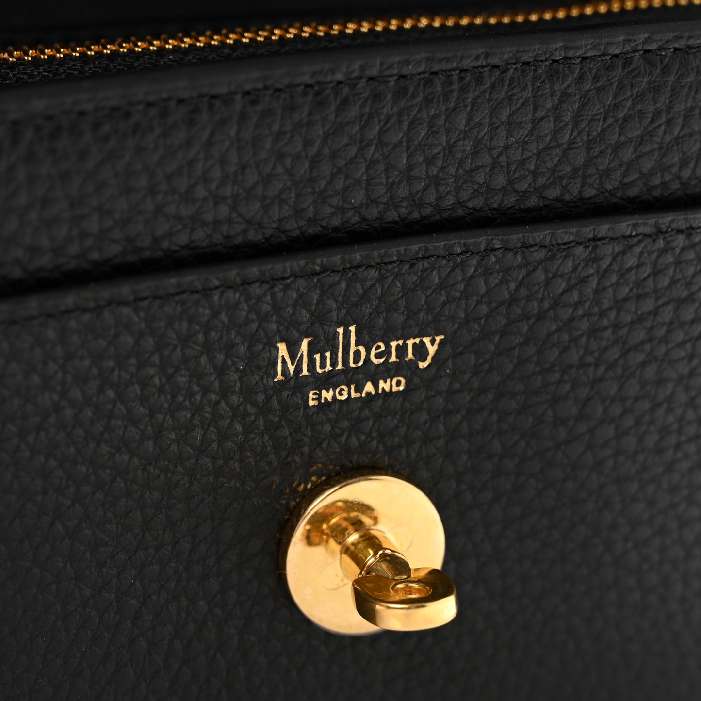 Small Classic Grain Medium Darley Wallet Black