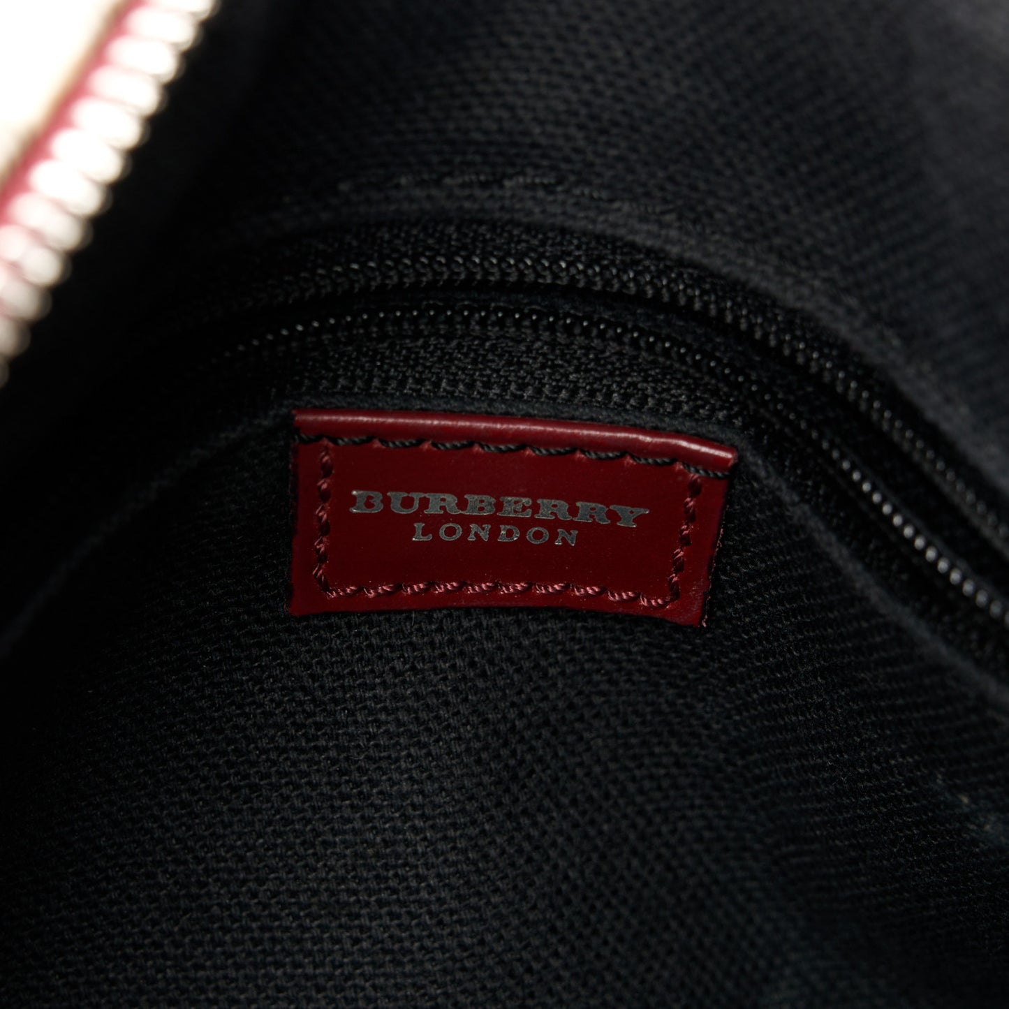 Haymarket Check Barrel Bag Red