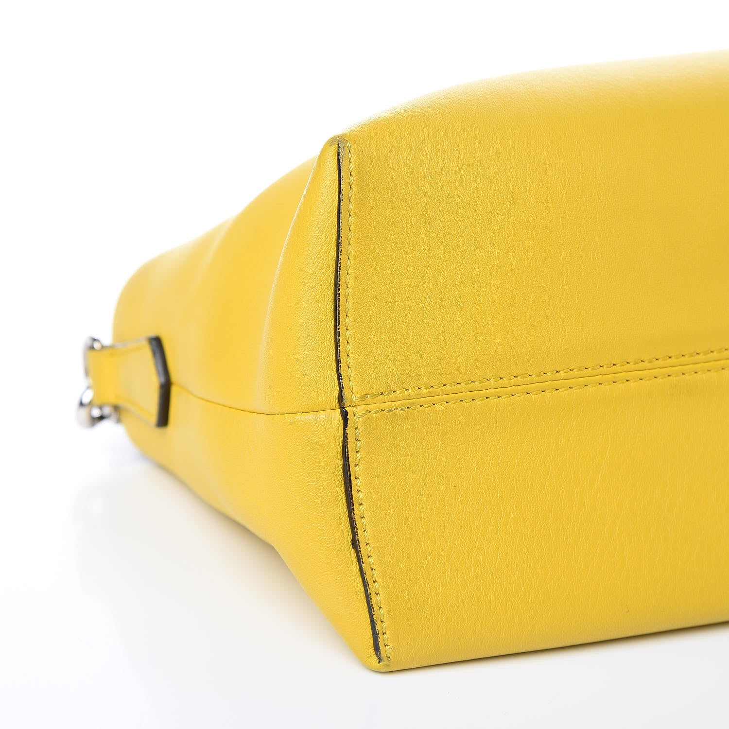 Fendi Vitello Dolce 4 Color Medium By The Way Boston Bag Yellow Multicolor 9 of 17