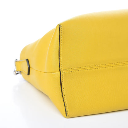 Fendi Vitello Dolce 4 Color Medium By The Way Boston Bag Yellow Multicolor 9 of 17
