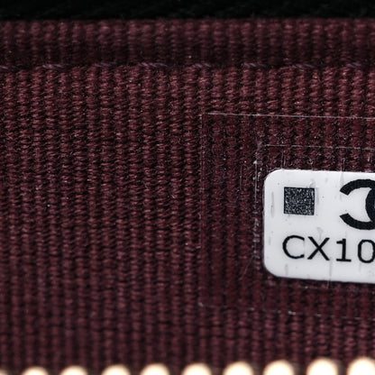 Chanel Caviar Quilted Flap Zip Card Holder Black 7 of 10