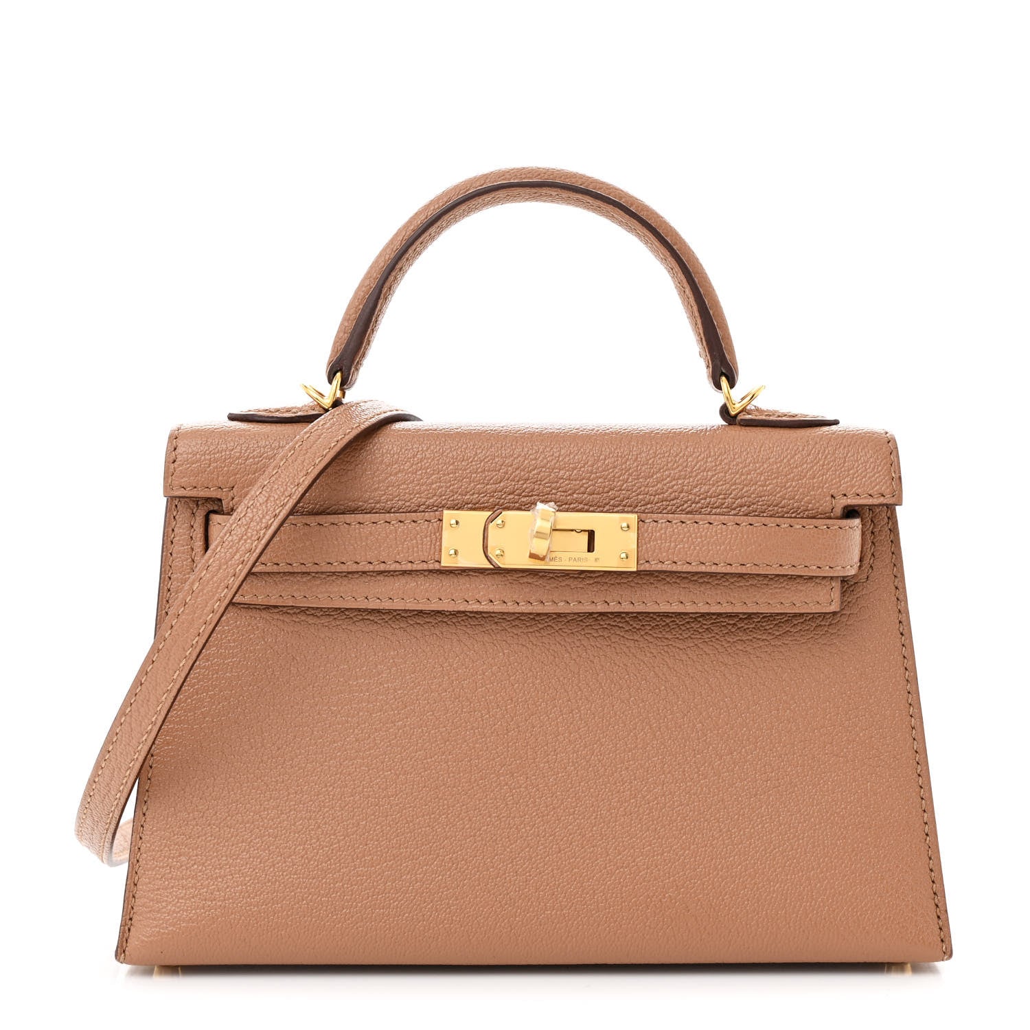 Hermes Chevre Mysore Mini Kelly Sellier 20 Quebracho 1 of 14