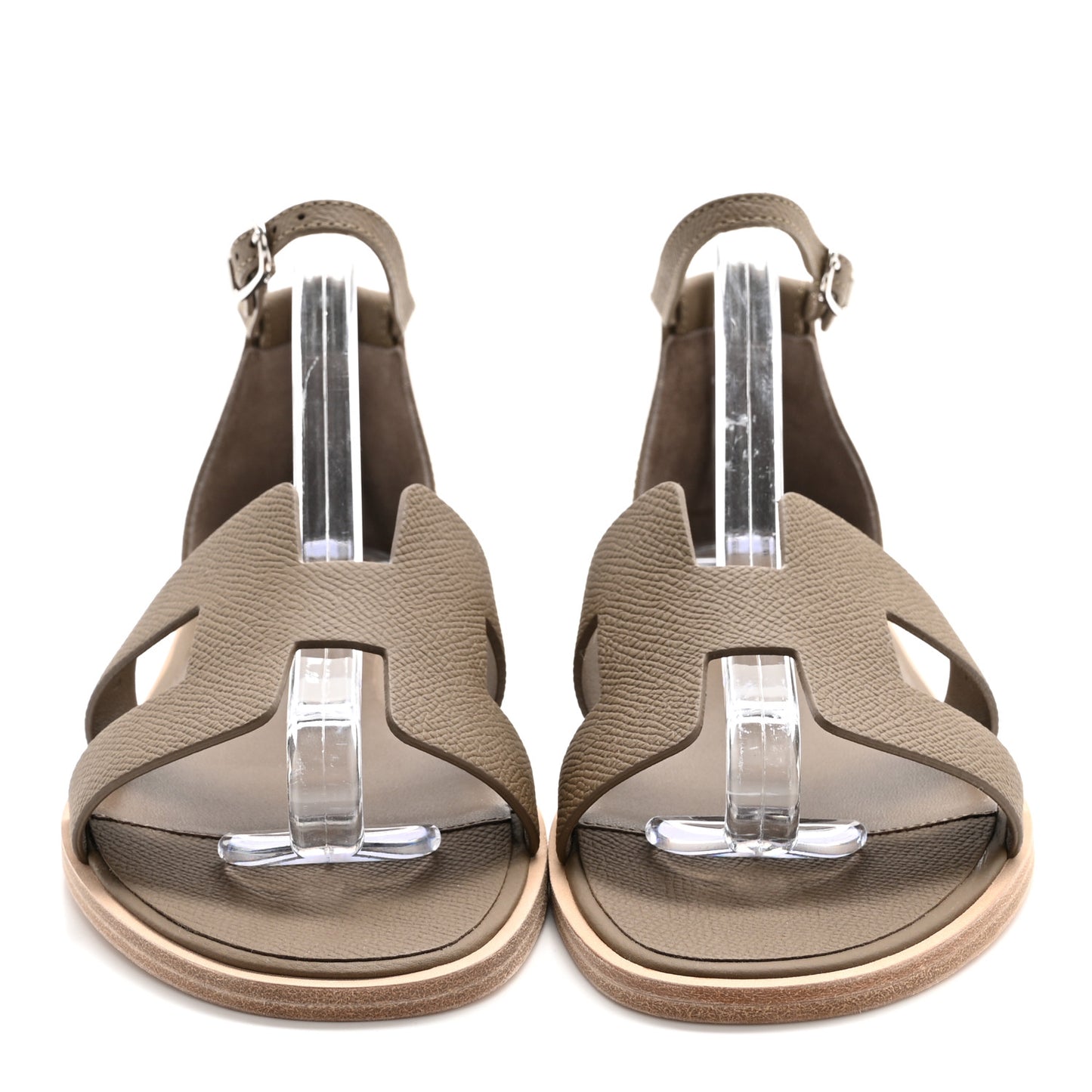 Epsom Santorini Sandals 37 Etoupe