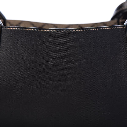 Gucci Calfskin GG Supreme Monogram Medium Reversible Tote Black 10 of 16