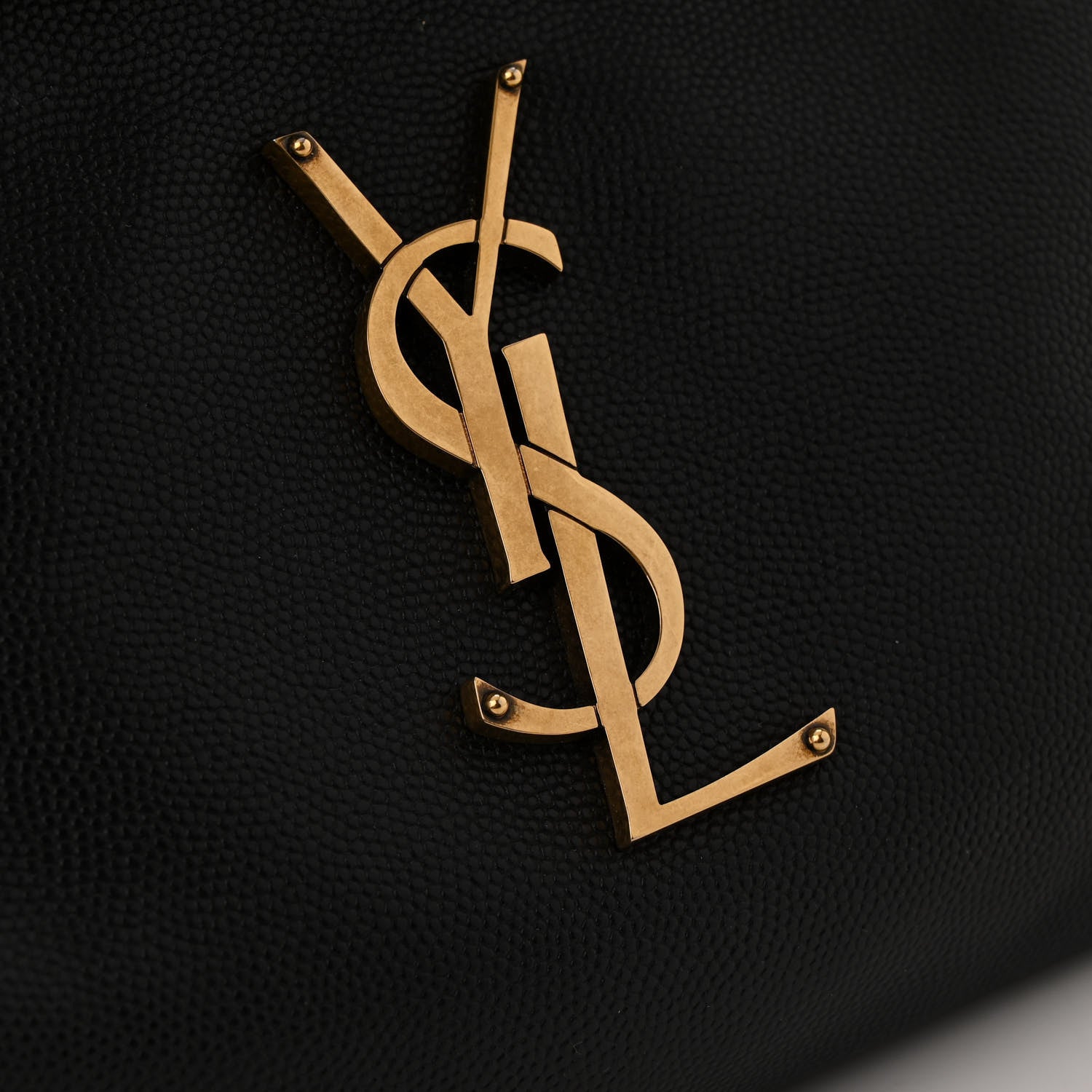 Saint Laurent Grain De Poudre Monogram Belt Bag Black 11 of 13