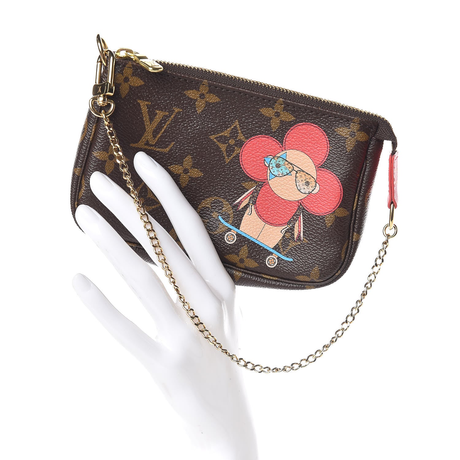 Louis Vuitton Monogram 2019 Christmas Animation Mini Tokyo Pochette Accessories 2 of 8