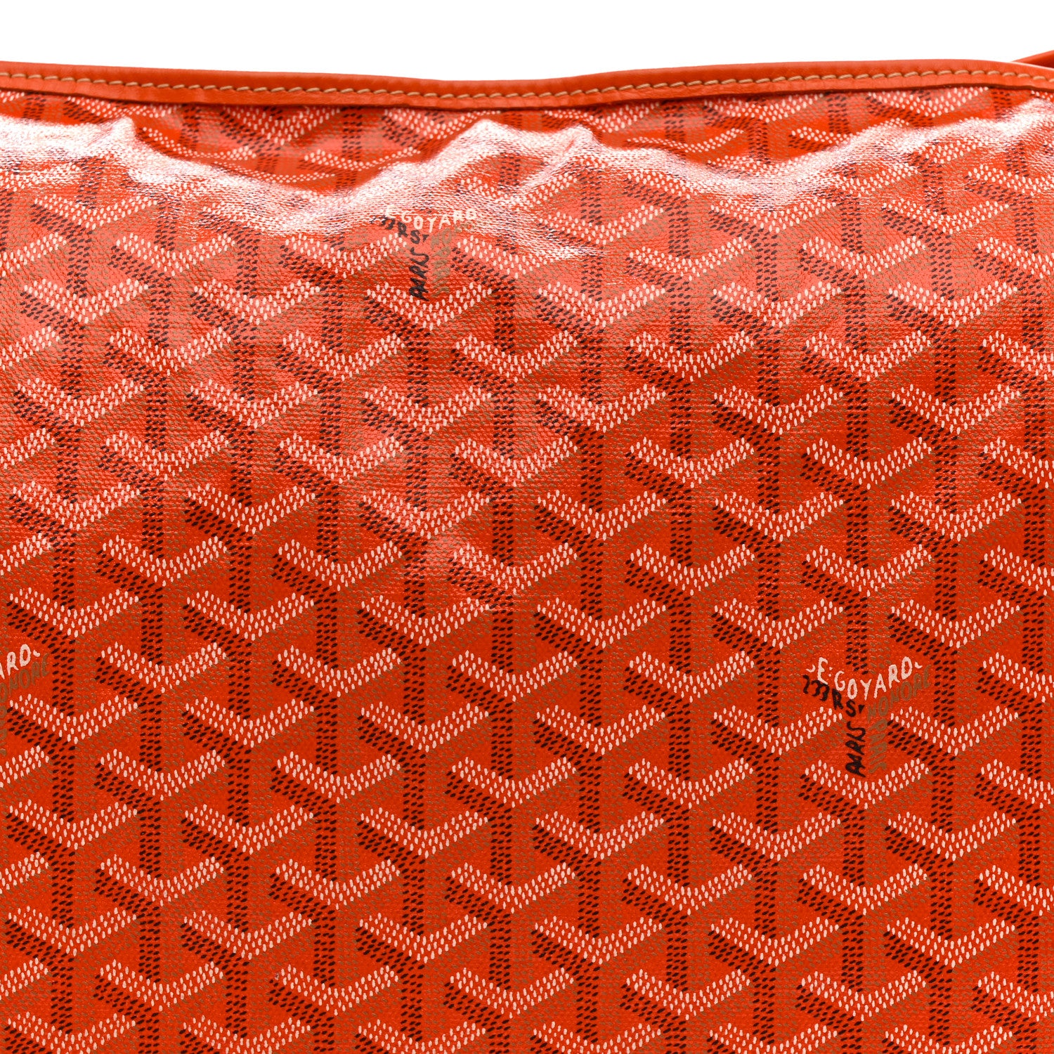 Goyard Goyardine Fidji Zip Hobo Orange 1806648 – FASHIONPHILE