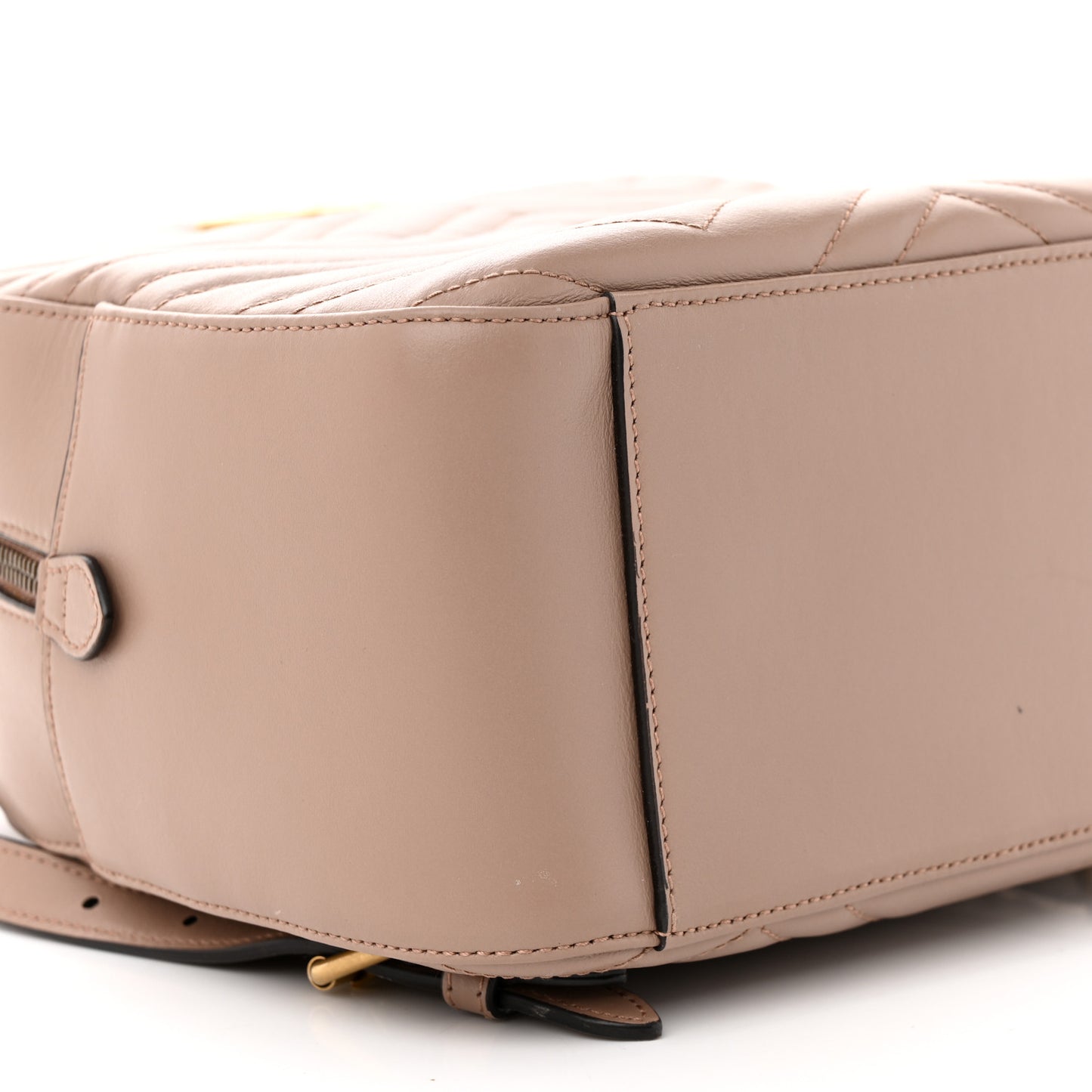Calfskin Matelasse GG Marmont Dome Backpack Porcelain Rose