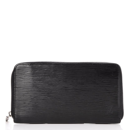 Louis Vuitton Epi Zippy Organizer Wallet Black 1 of 7