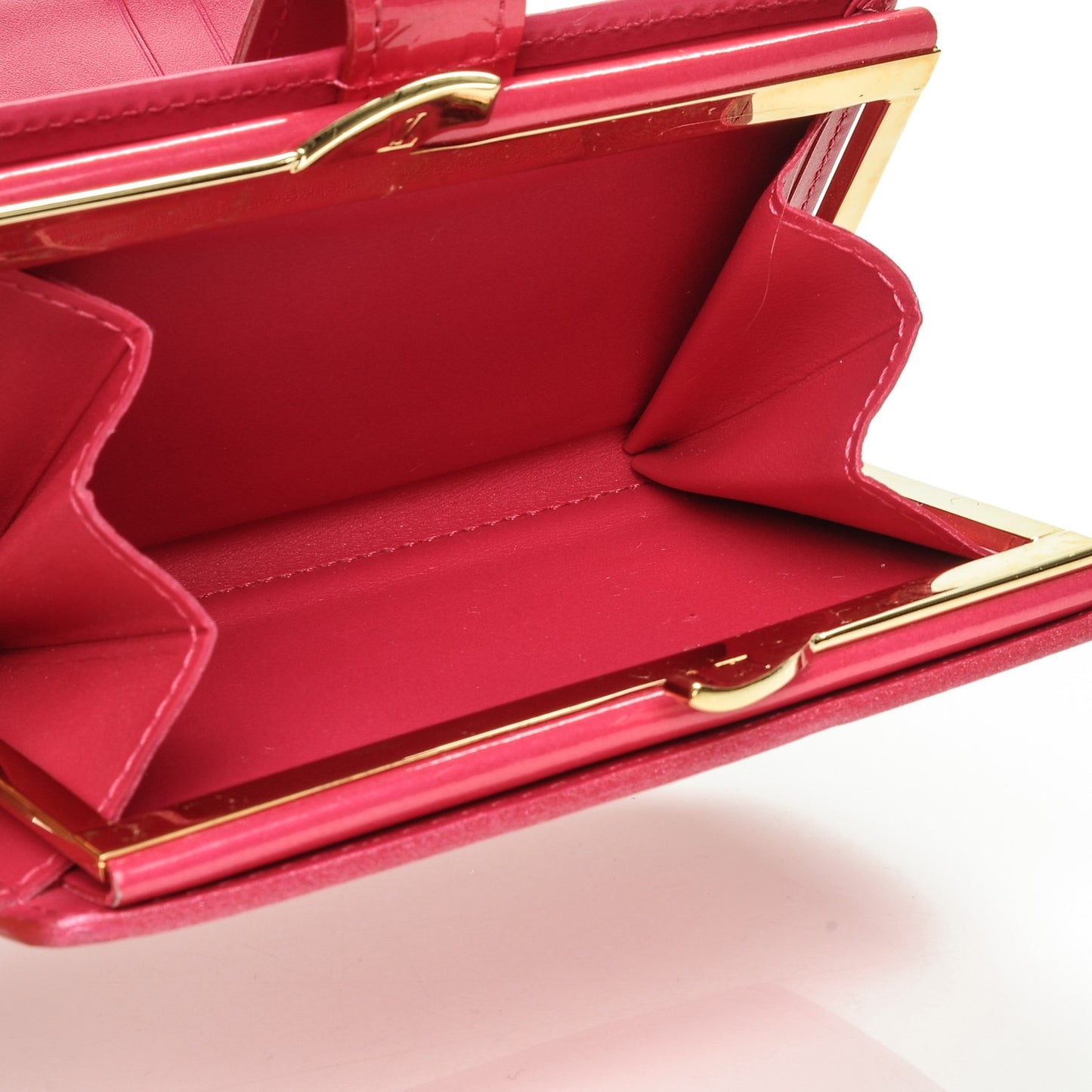 Vernis French Purse Wallet Rose Pop