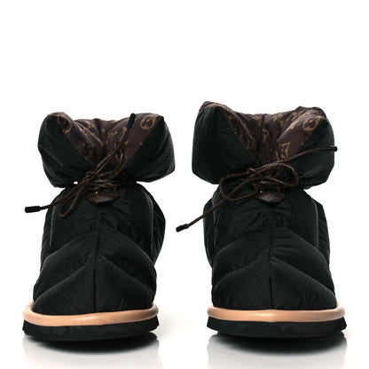 Louis Vuitton Nylon Monogram Pillow Comfort Ankle Boot 41 Black 2 of 8