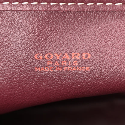 Goyard Goyardine Reversible Mini Anjou Burgundy 9 of 16