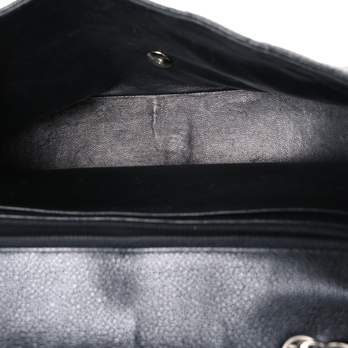 Chanel Caviar Quilted Jumbo Single Flap Black 5 of 11