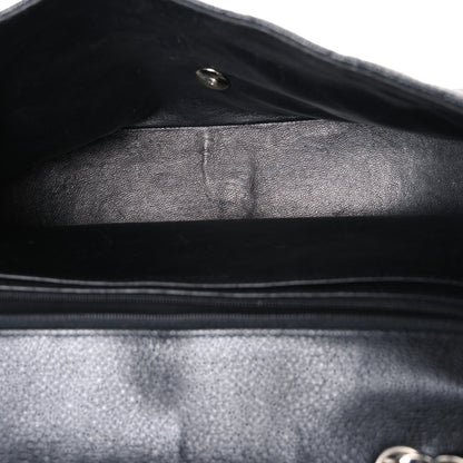 Chanel Caviar Quilted Jumbo Single Flap Black 5 of 11
