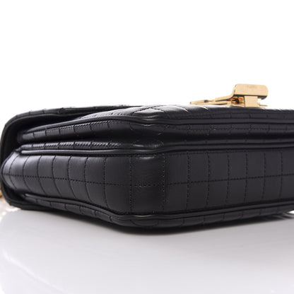 Celine Calfskin Quilted Small C Bag Black 7 of 9