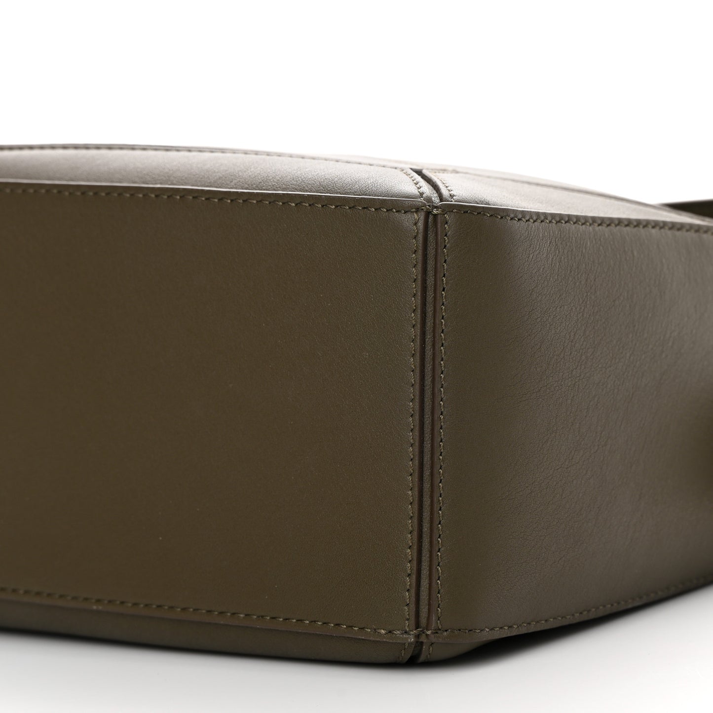 Calfskin Small Puzzle Bag Dark Khaki
