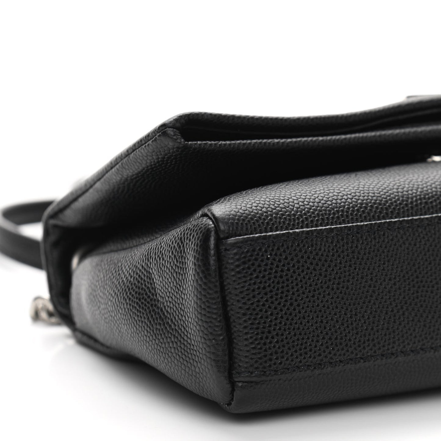 Grain De Poudre Monogram Toy West Hollywood Fold-Over Bag Black