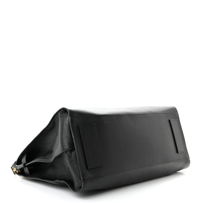 Saint Laurent Grained Calfskin 72H Sac De Jour Black 4 of 15