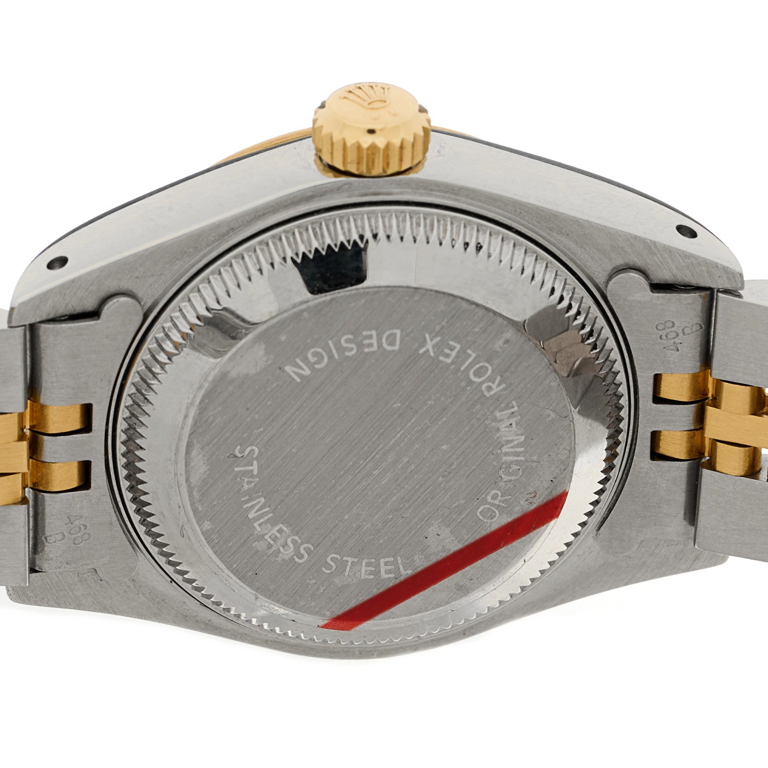Rolex Stainless Steel 18K Yellow Gold 26mm Oyster Perpetual Datejust Watch Champagne 69173 4 of 4