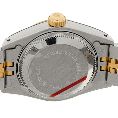 Rolex Stainless Steel 18K Yellow Gold 26mm Oyster Perpetual Datejust Watch Champagne 69173 4 of 4