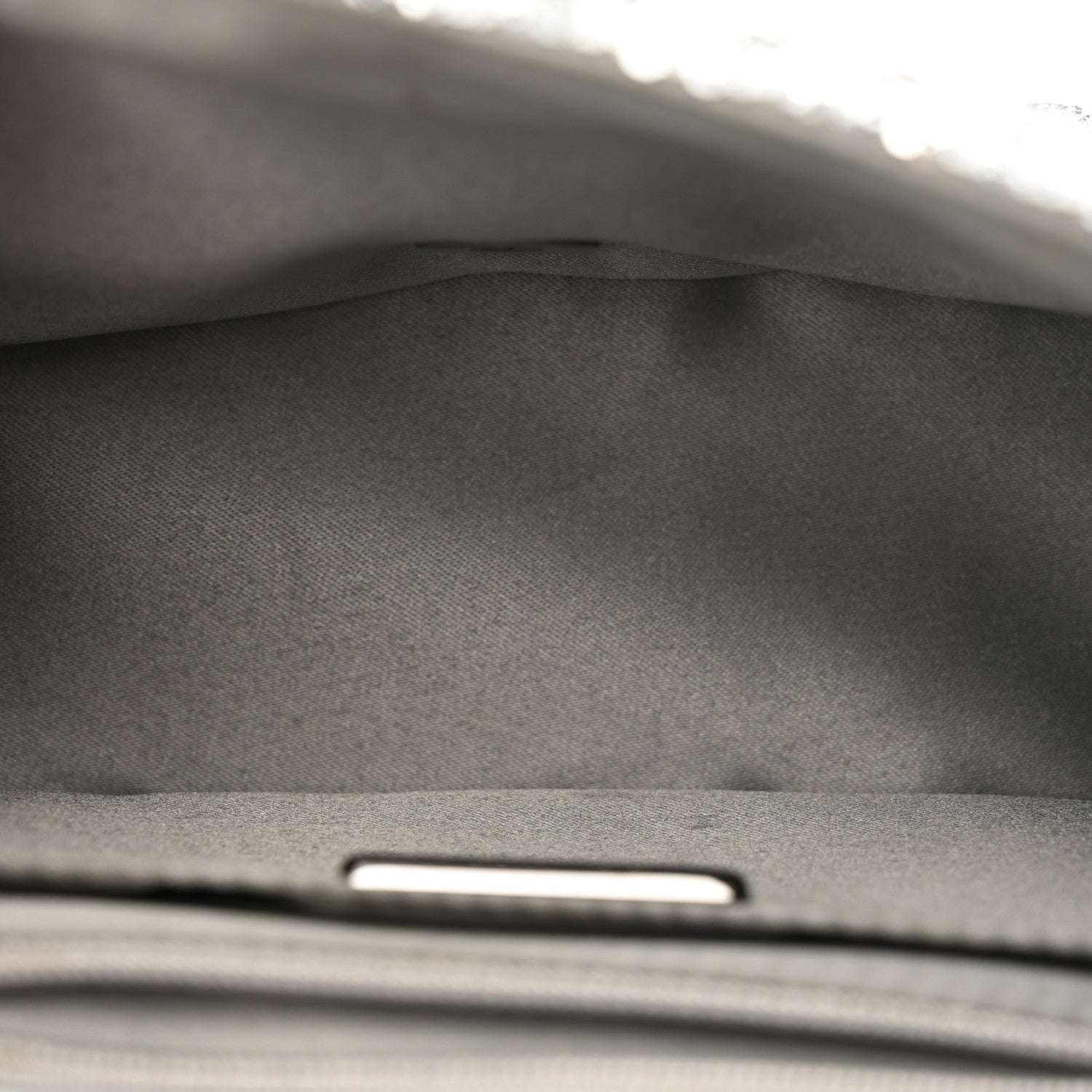 Chanel Sequin Mini Square Flap Silver 5 of 16