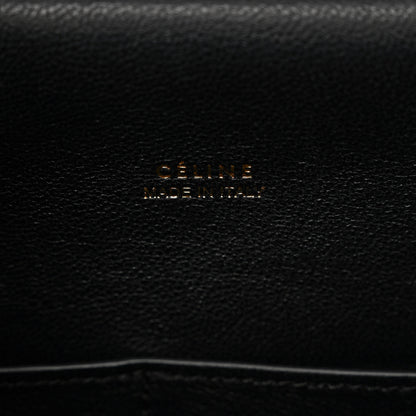 Celine Calfskin Shearling Mini Belt Bag Black 6 of 9