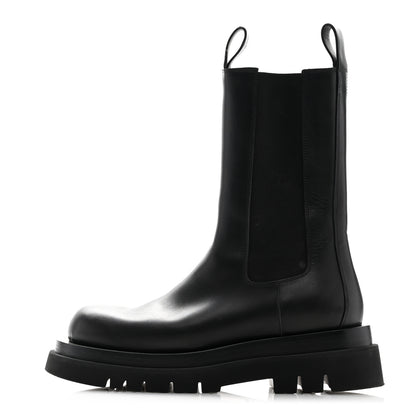 Bottega Veneta Calfskin The Lug Chelsea 55mm Boots 39 Black 1 of 10