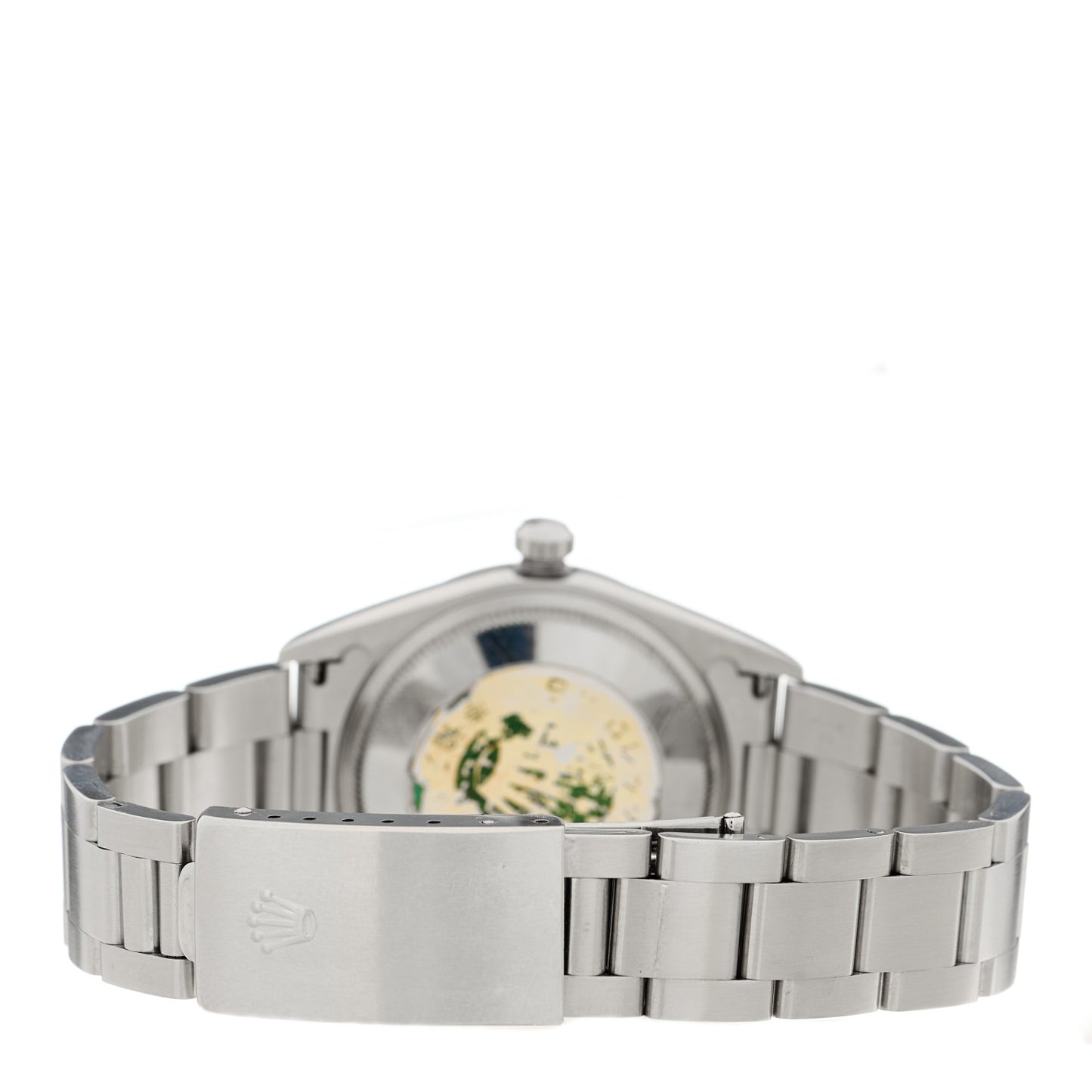Stainless Steel 34mm Air-King Oyster Perpetual Precision Watch Black 14000