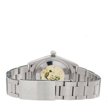 Rolex Stainless Steel 34mm Air-King Oyster Perpetual Precision Watch Black 14000 3 of 4