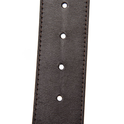 Louis Vuitton Calfskin 40mm LV Initiales Reversible Belt 100 40 Dark Brown Black 6 of 8