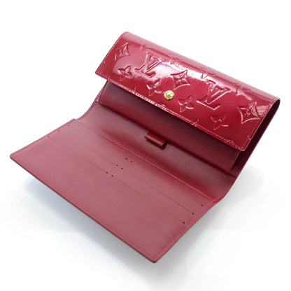 Louis Vuitton Vernis Porte Tresor International Wallet Pomme D'Amour 5 of 8