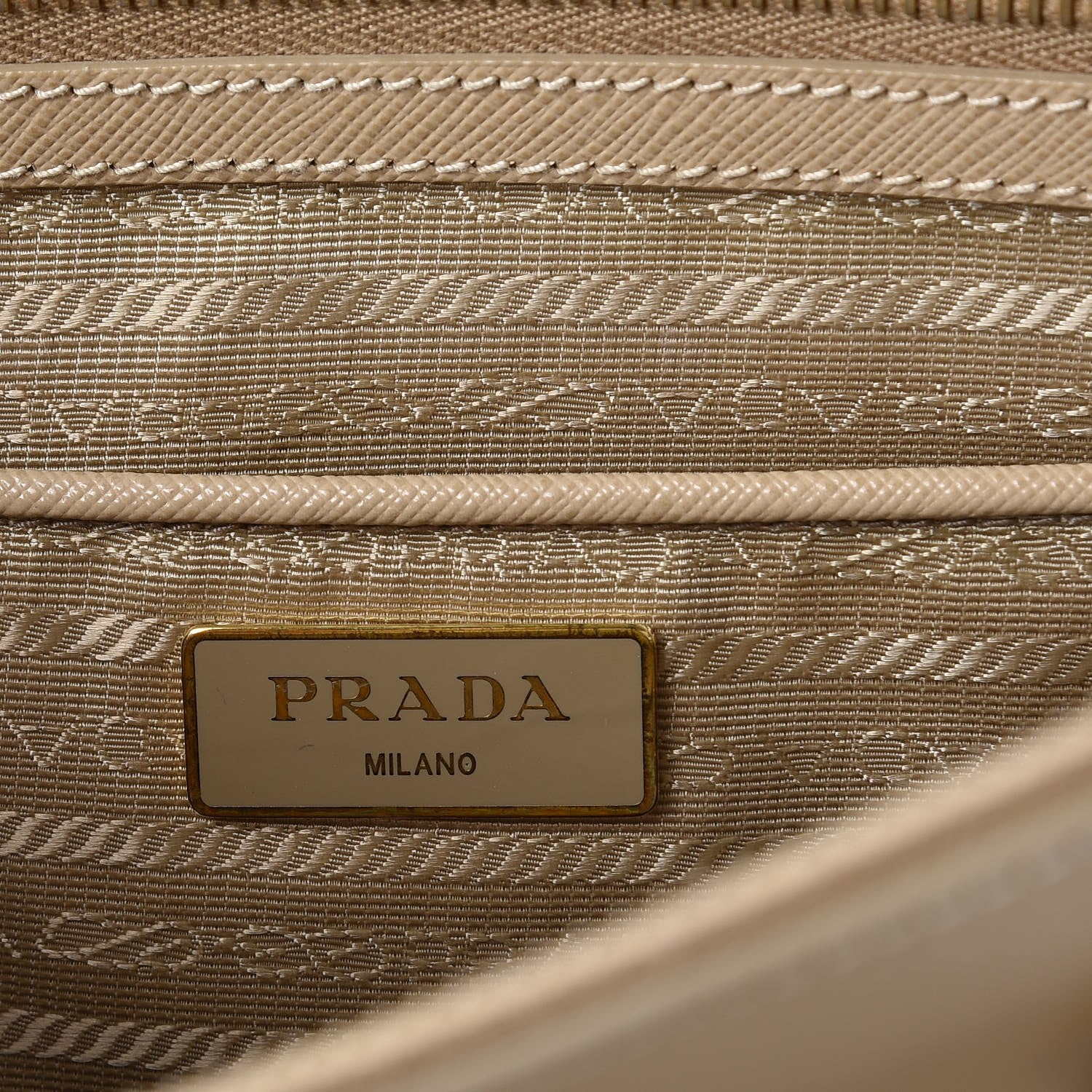 Prada Saffiano Medium Galleria Double Zip Tote Sabbia 6 of 15