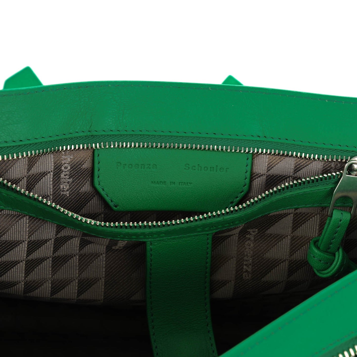 Lambskin Medium PS1 Satchel Aloe
