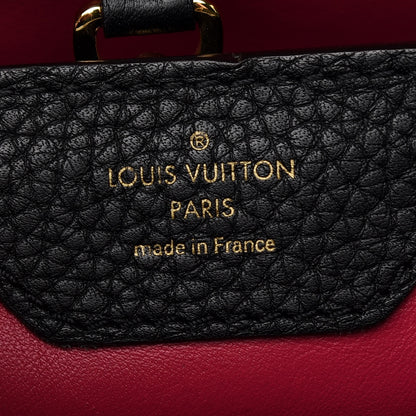 Louis Vuitton Taurillon Capucines PM Black 6 of 8