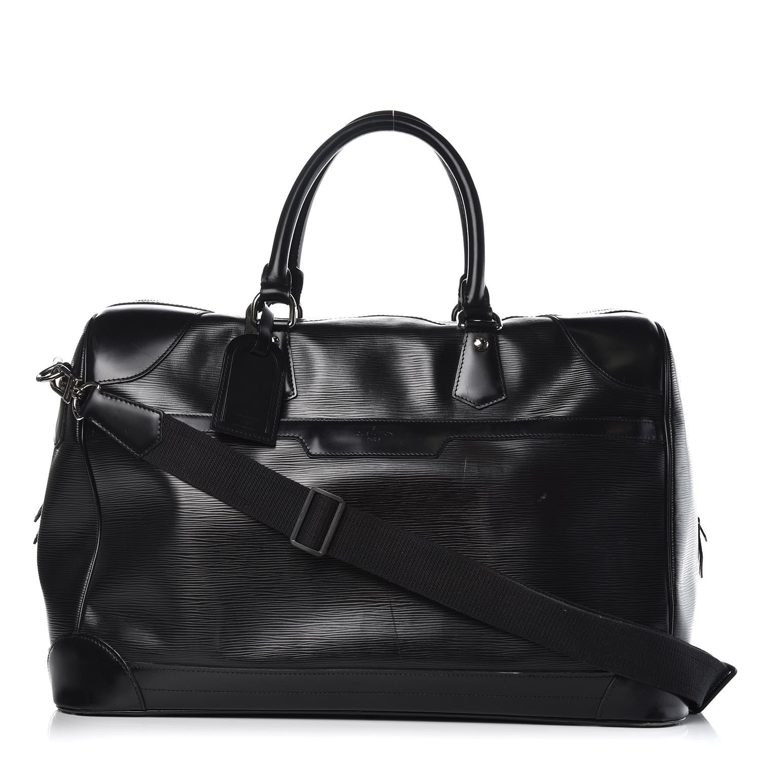 Louis Vuitton Epi Sac Bourget 50 Black 1 of 20