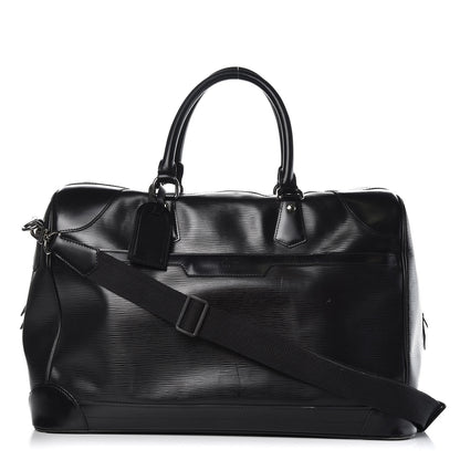 Louis Vuitton Epi Sac Bourget 50 Black 1 of 20