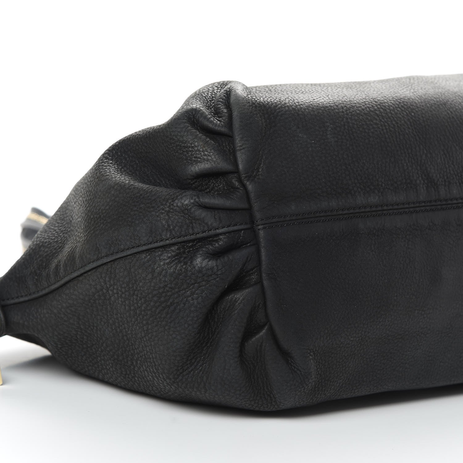 Fendi Metallic Nubuck Medium Chains Tote Black 9 of 14