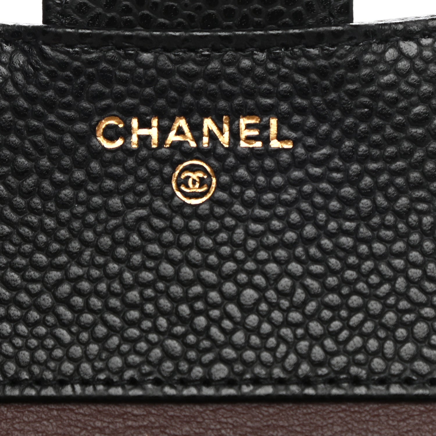 Chanel Caviar Quilted Compact Flap Wallet Black 6 of 8