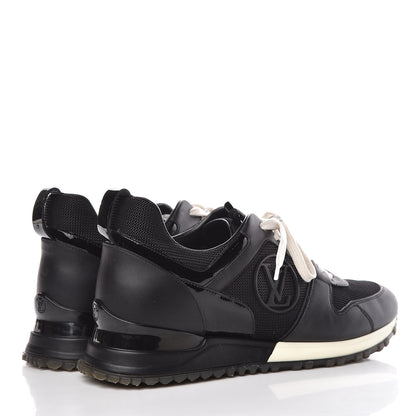 Louis Vuitton Calfskin Run Away Sneakers 37.5 Black 4 of 11