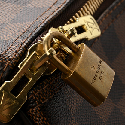Louis Vuitton Damier Ebene Keepall Bandouliere 55 13 of 16