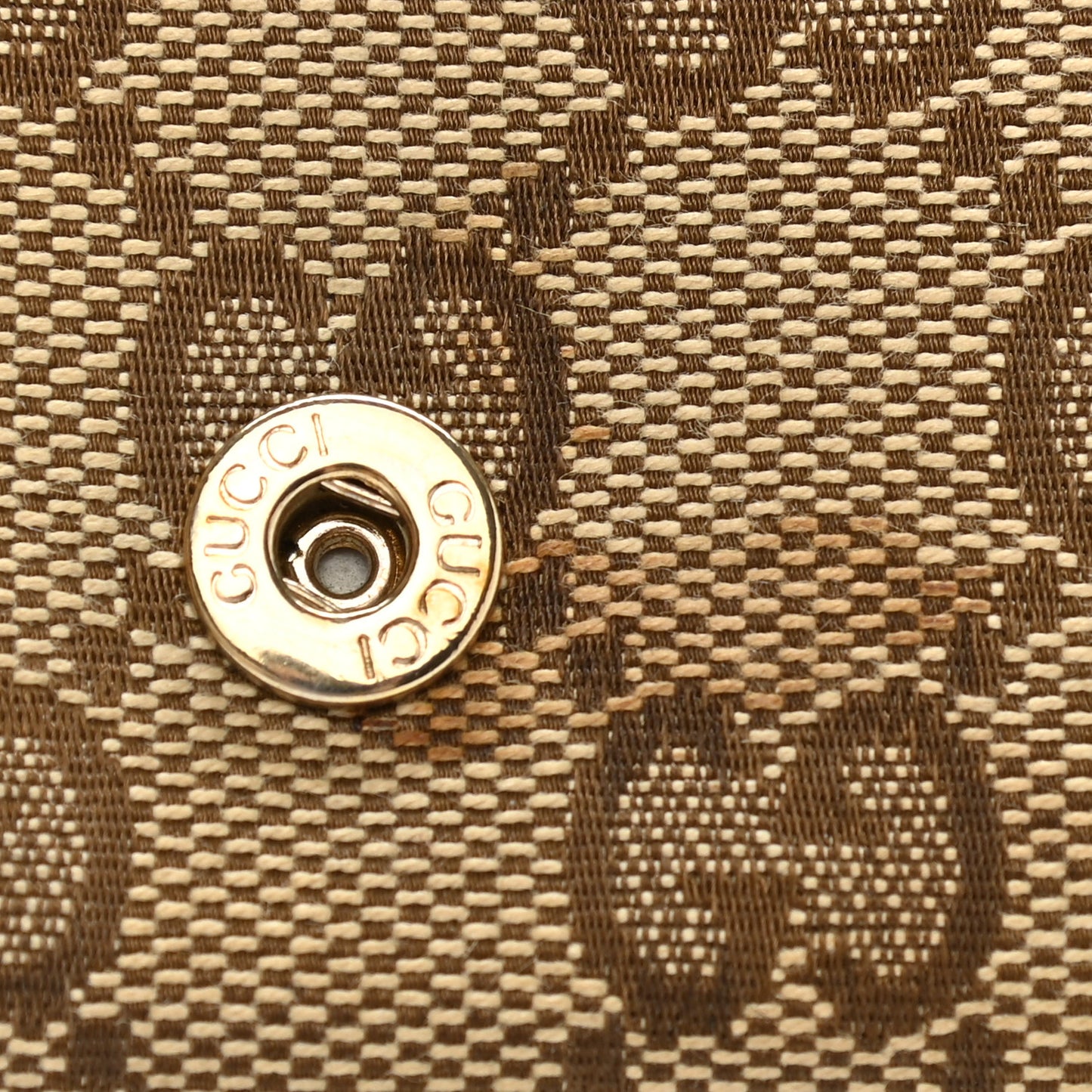 Monogram Vintage Web Continental Wallet Tobacco