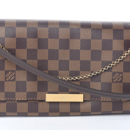 Louis Vuitton Damier Ebene Favorite MM 7 of 10