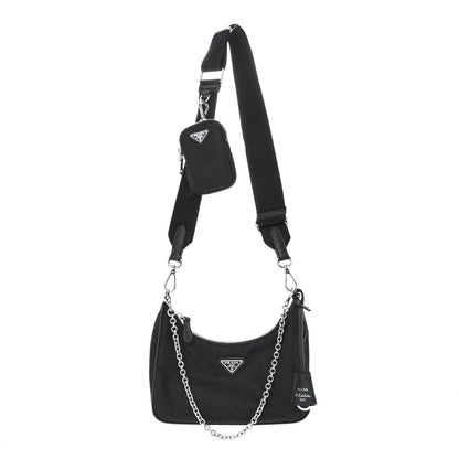 Prada Nylon Re-Edition 2005 Shoulder Bag Black 1 of 15