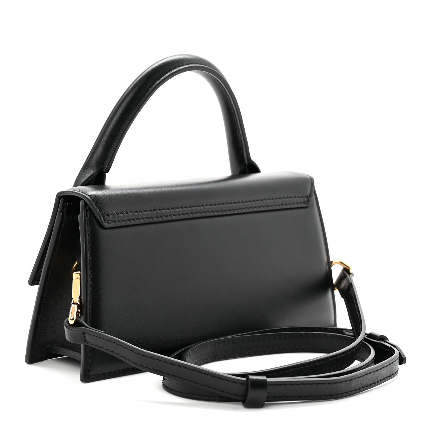 Smooth Calfskin Le Chiquito Long Black