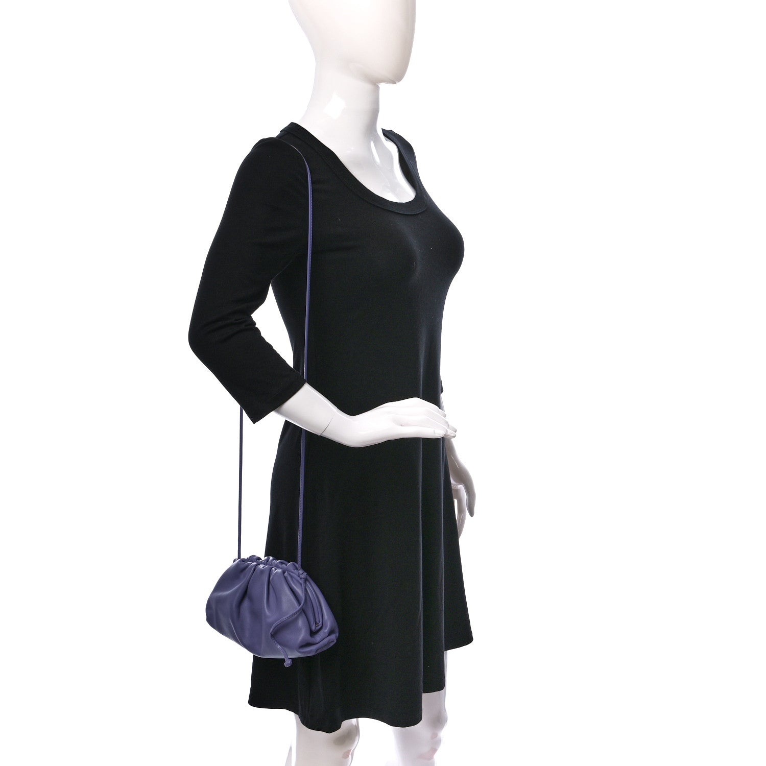 Bottega Veneta Butter Calfskin The Mini Pouch Lavender 2 of 8