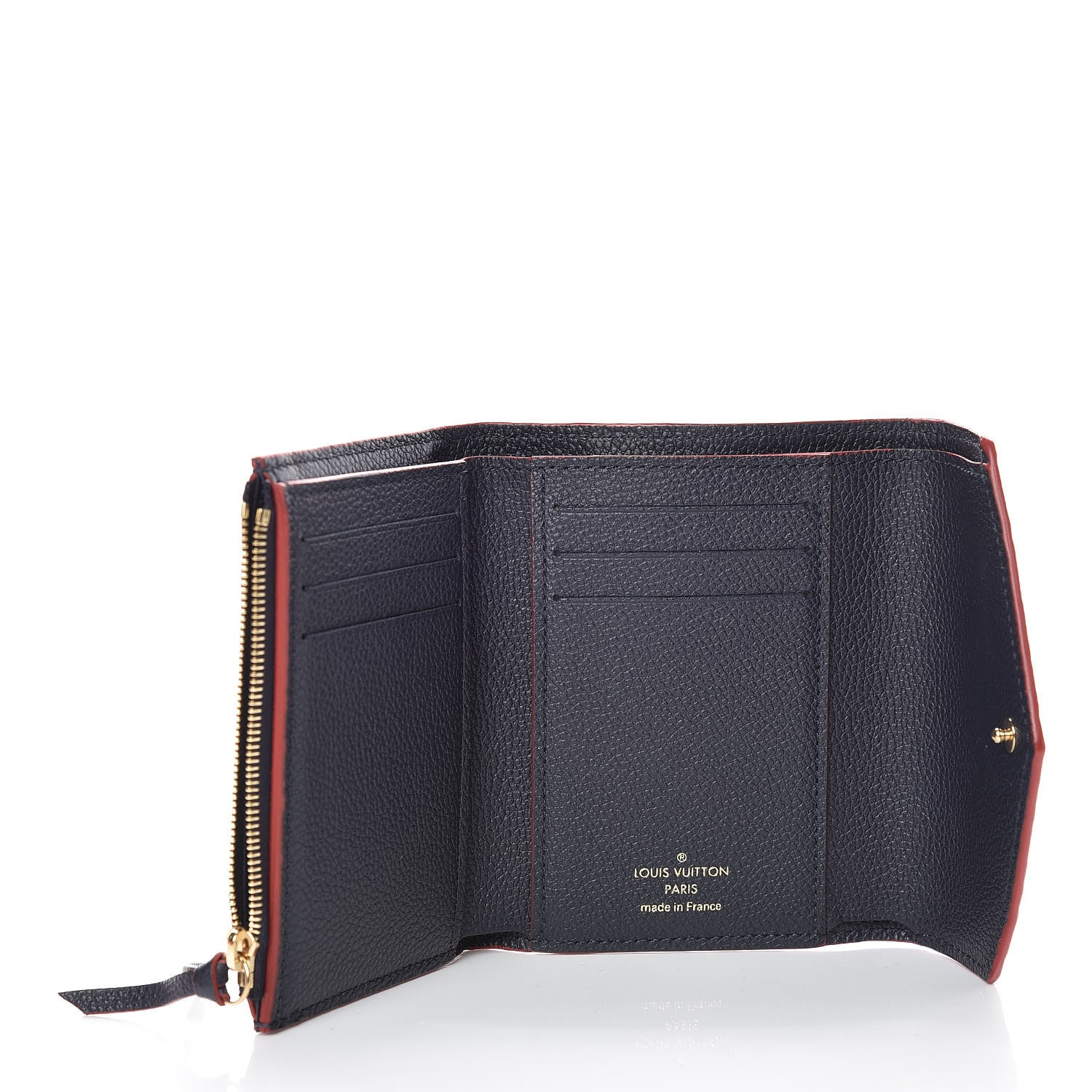 Louis Vuitton Empreinte Victorine Wallet Marine Rouge 5 of 10