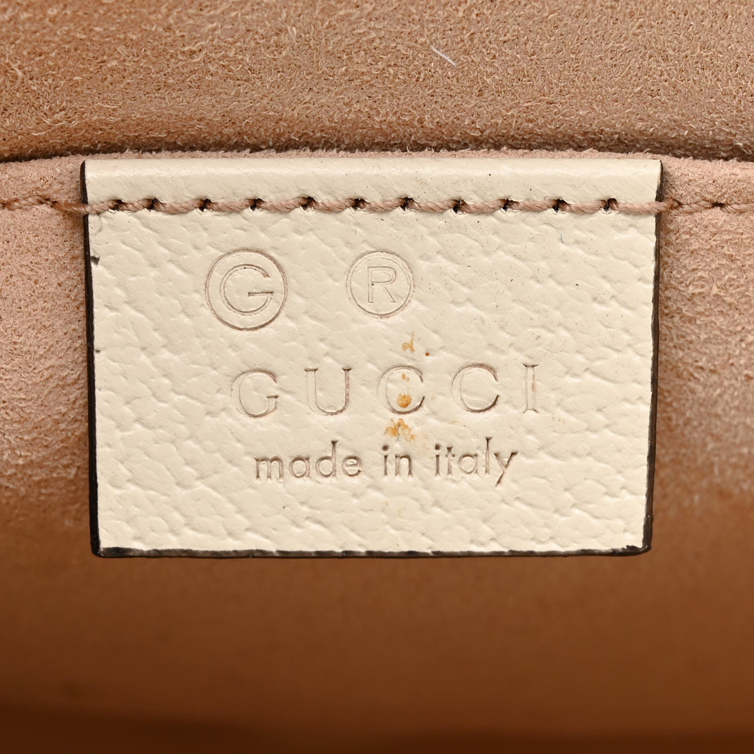 Gucci Textured Calfskin Web Small Ophidia Chain Shoulder Bag Mystic White 6 of 17
