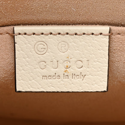 Gucci Textured Calfskin Web Small Ophidia Chain Shoulder Bag Mystic White 6 of 17