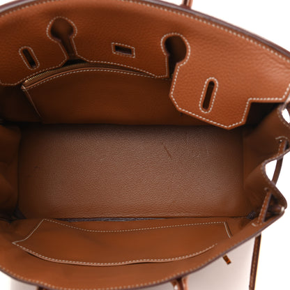 Hermes Togo Birkin 30 Gold 5 of 27